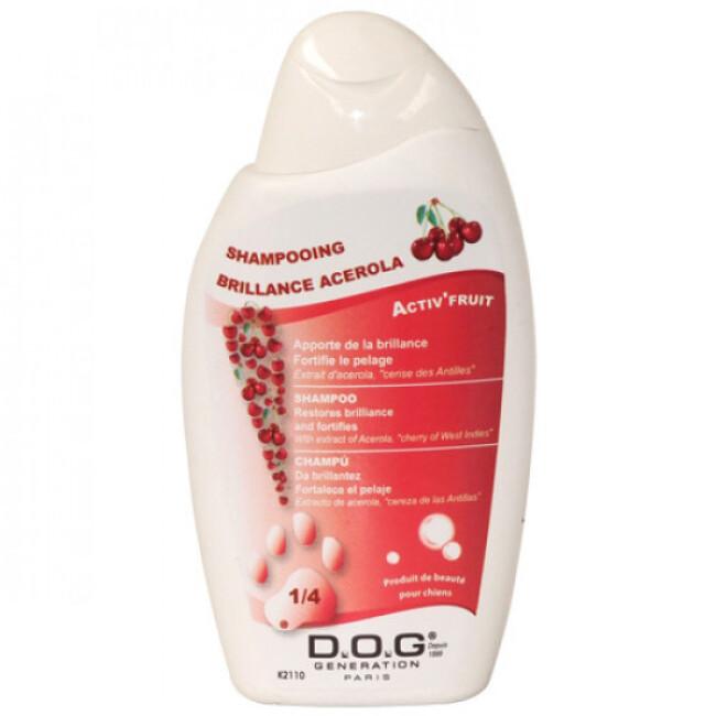 Shampoing Activ Fruit à l'acérola pour chien