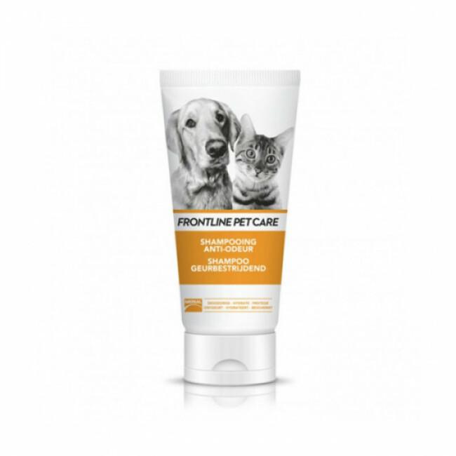 Shampoing anti odeur Pet Care pour chien et chat Frontline tube de 200 ml