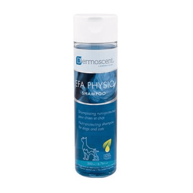 Shampoing pour chien et chat EFA Physio Dermoscent flacon de 200 ml