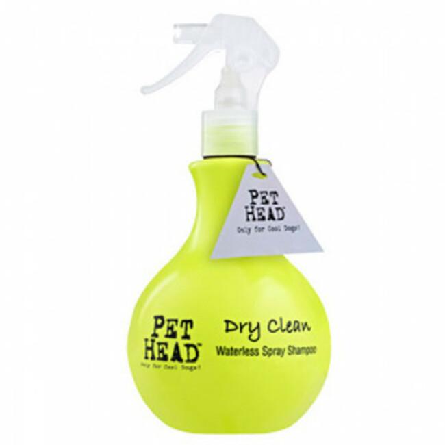 Shampoing Sec Dry Clean pour chien Pet Head flacon de 450 ml