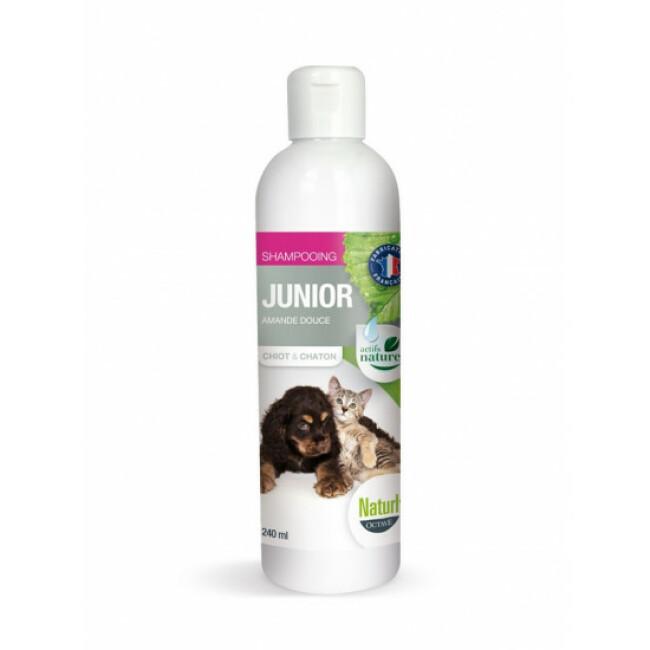 Shampoing spécial junior pour chien et chat Bio Naturlys 240 ml