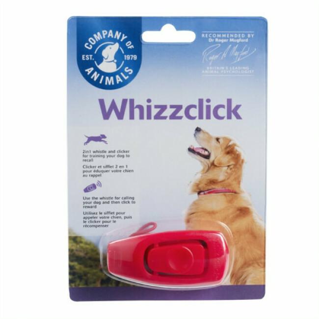 Sifflet clicker Whizzclick Clix pour éducation du chien