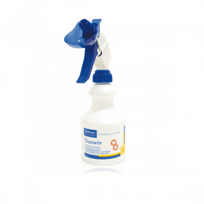 Spray anti parasitaire Duowin Virbac pour chien