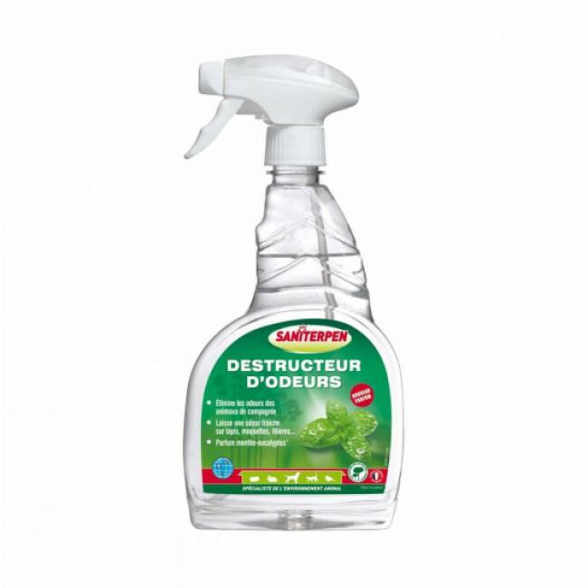 Spray destructeur d’odeurs animales Saniterpen 750 ml