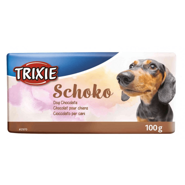 Tablette de chocolat pour chien 100 g