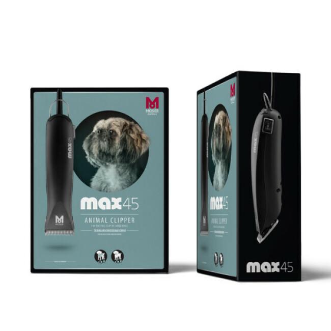Tondeuse Pro Moser 1245 MAX 45 pour chien et chat