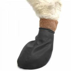 Chaussette Pawz  noire protection pour coussinets de chien boite de 12