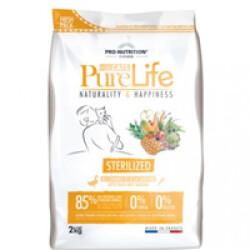 Croquettes sans céréales pour chats stérilisés Pure Life Pro Nutrition Flatazor