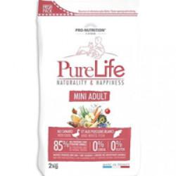 Croquettes sans céréales pour chien Mini Adult Pure Life Flatazor Pro Nutrition