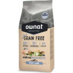 Croquettes sans céréales pour chien adulte Ownat Just Grain Free Sac 14 kg