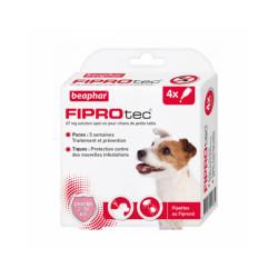 Fiprotec pipettes antiparasitaires pour chien