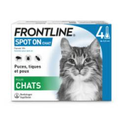 Frontline Spot on Anti puce et tique pour chat