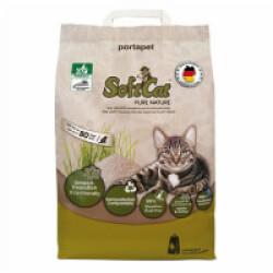 Litière végétale agglomérante Softcat pour chat