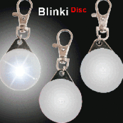 Pendentif lumineux Blinki-Disc pour chien