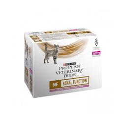Sachets Pro Plan Veterinary Diet NF Renal Function pour chats Saumon 10 sachets 85 g