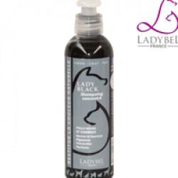 Shampooing Ladybel colorant Noir aux protéines pour chien et chat