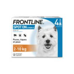 Frontline Spot on Anti puce et tique pour chien